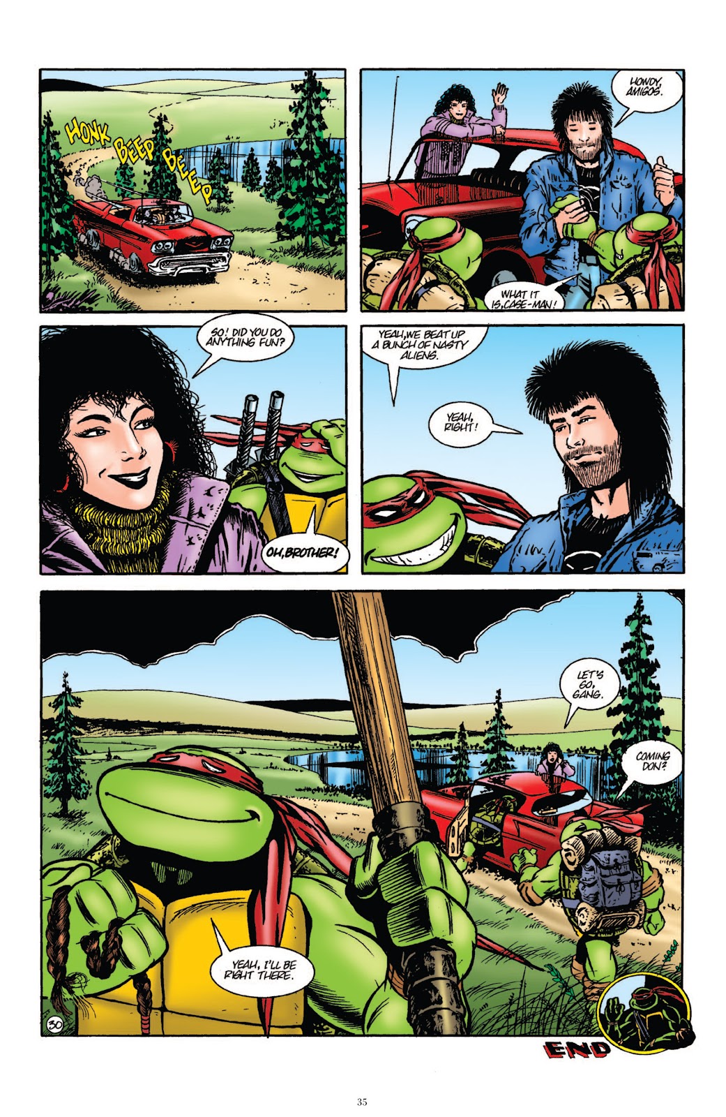 Teenage Mutant Ninja Turtles Classics issue Vol. 1 - Page 35