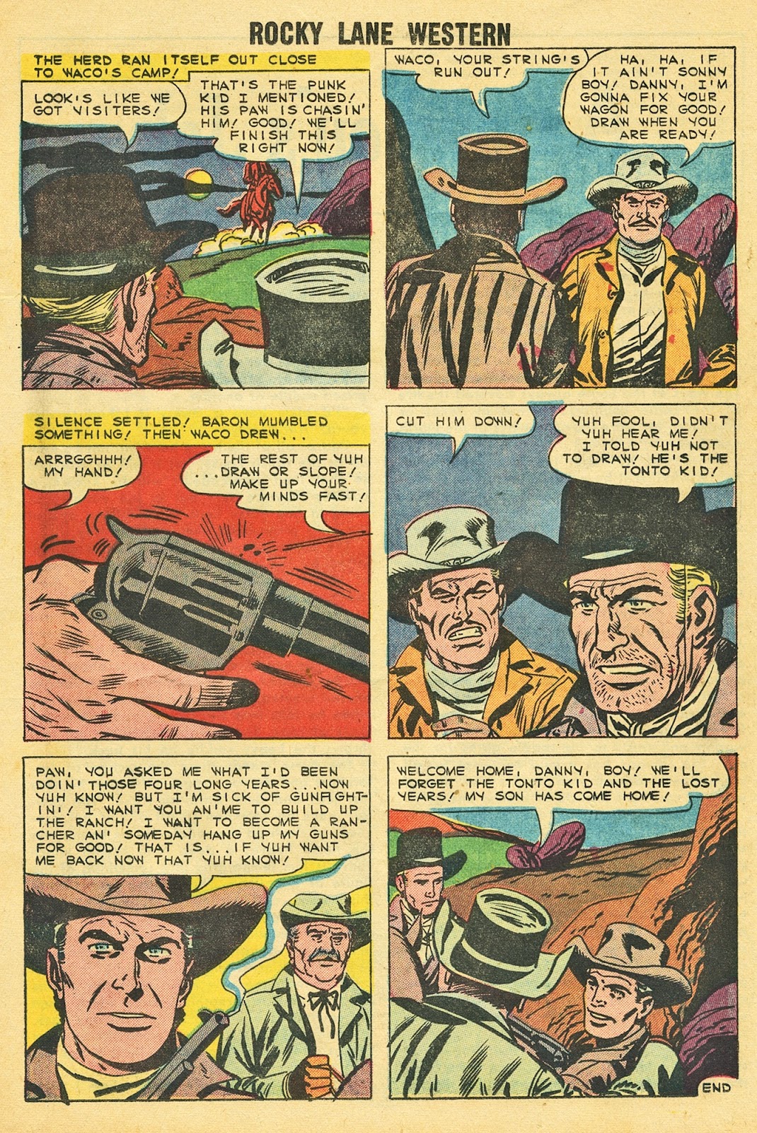 Rocky Lane Western (1954) issue 87 - Page 19