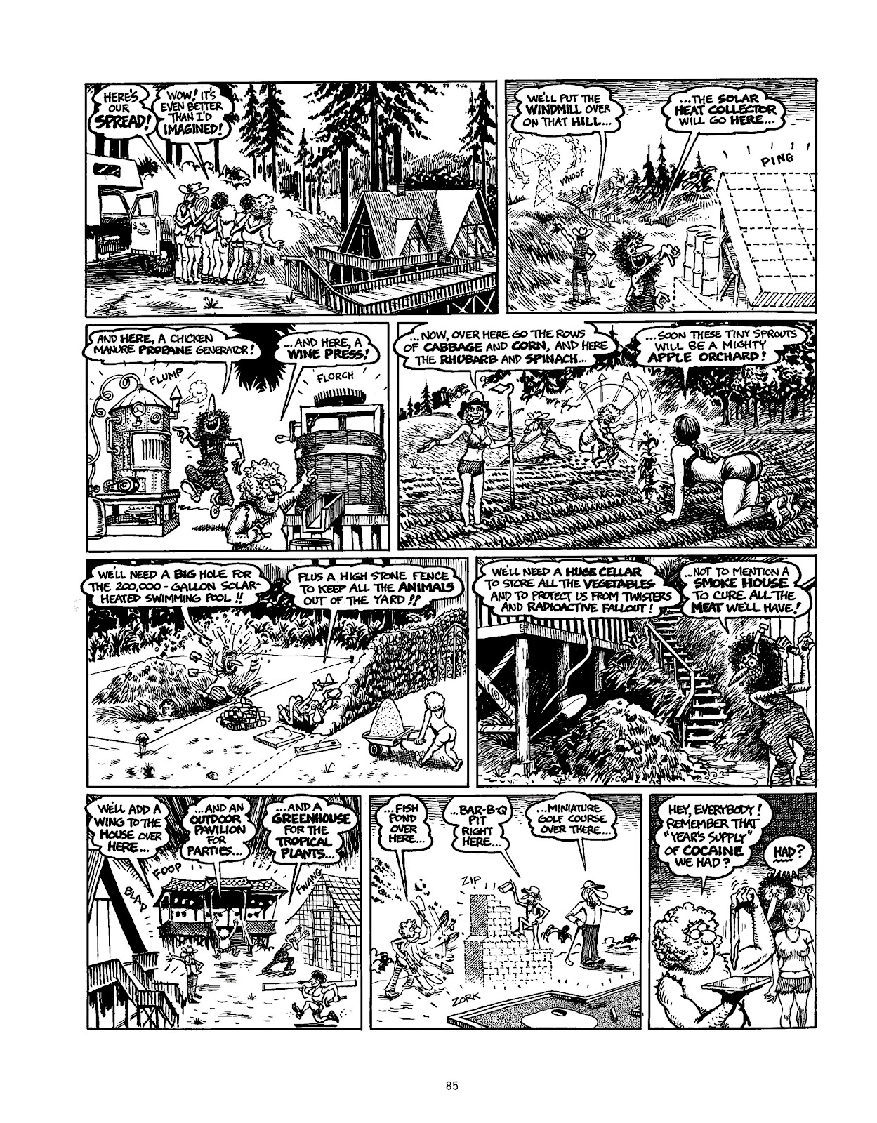 The Fabulous Furry Freak Brothers: In the 21st Century and Other Follies issue Grass Roots and Other Follies - Page 92