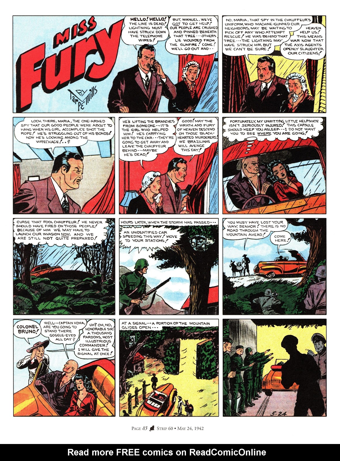 Miss Fury: Sensational Sundays 1941-1944 issue TPB - Page 91