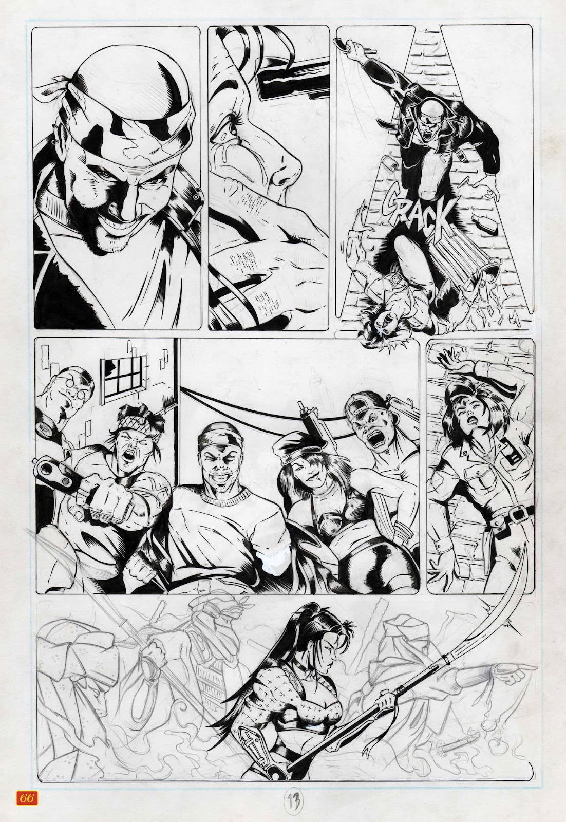 Shi: The Way of the Warrior – Original Art Edition issue TPB - Page 66