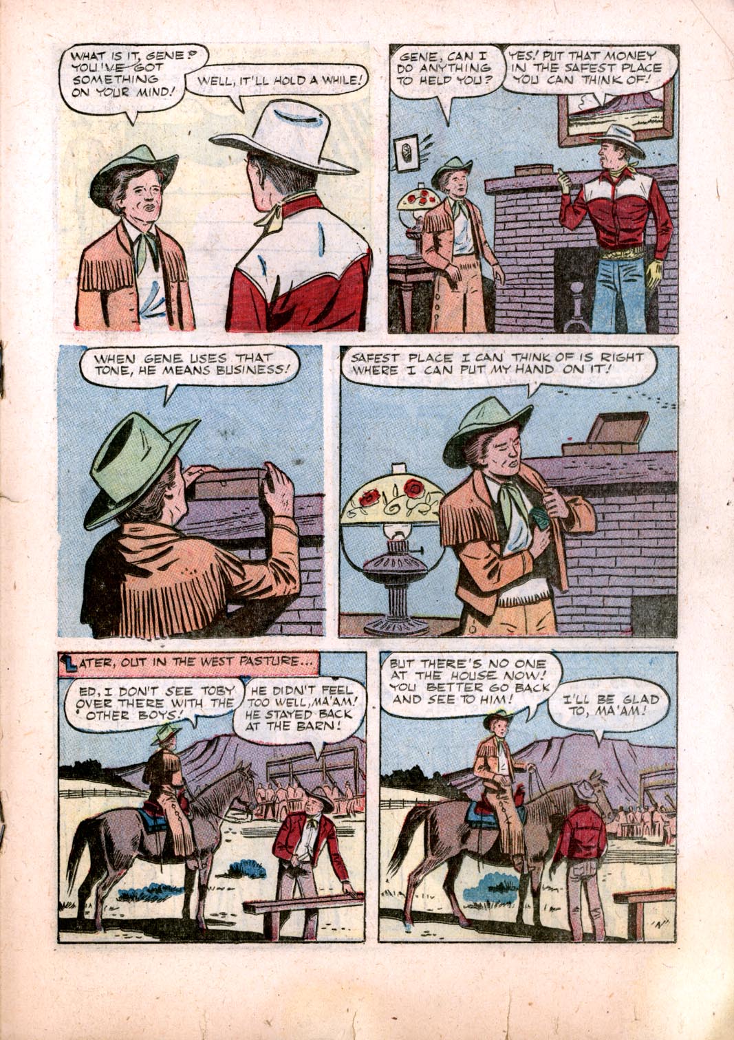 Gene Autry Comics (1946) issue 57 - Page 19