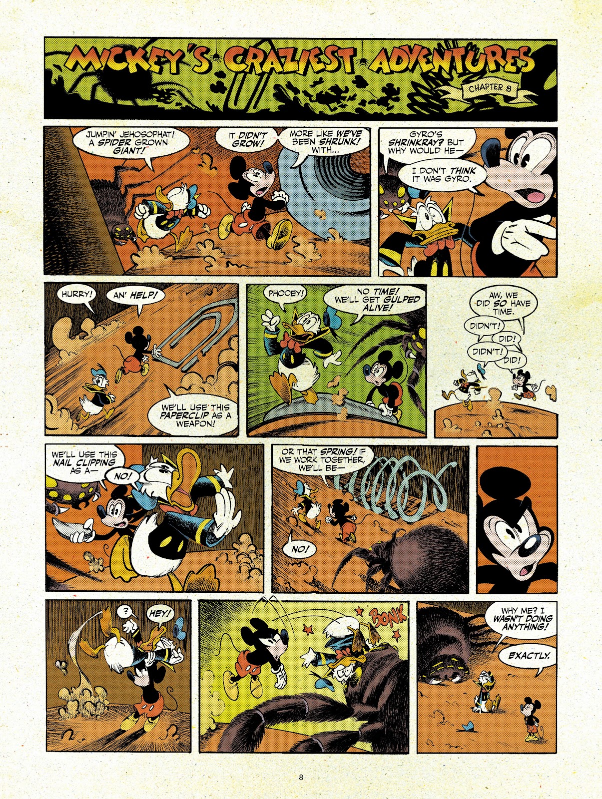 Walt Disney's Mickey and Donald Mickey's Craziest Adventures issue Full - Page 8