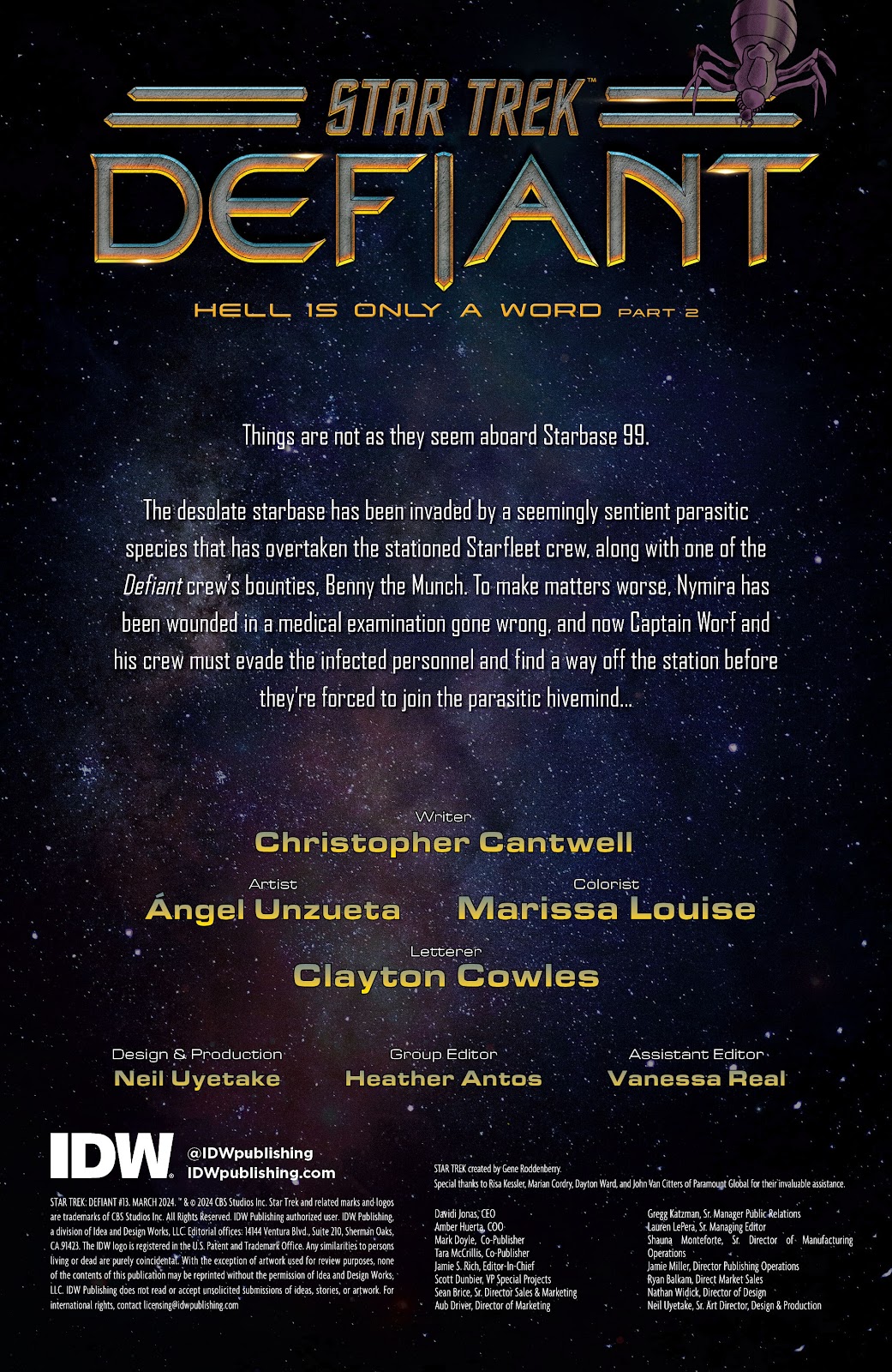 Star Trek: Defiant issue 13 - Page 2