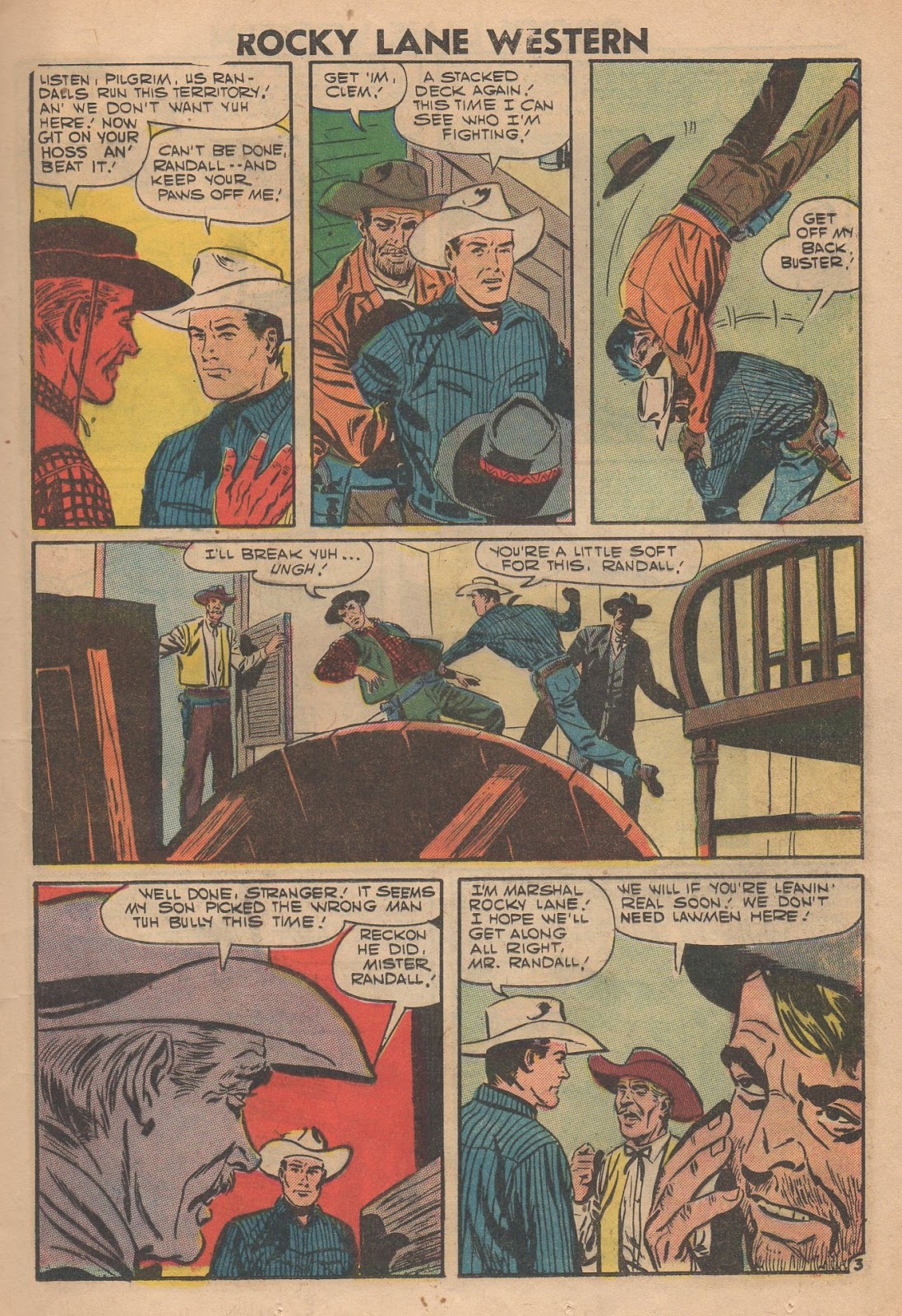 Rocky Lane Western (1954) issue 77 - Page 13