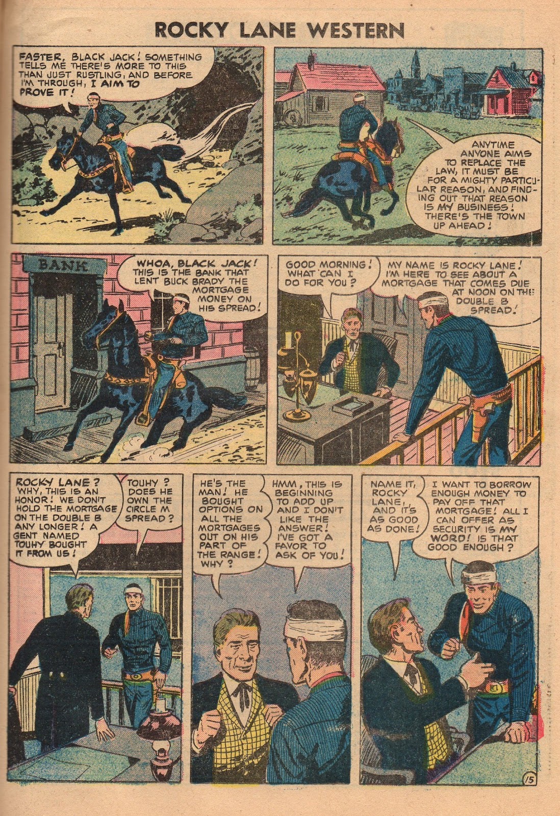 Rocky Lane Western (1954) issue 70 - Page 21