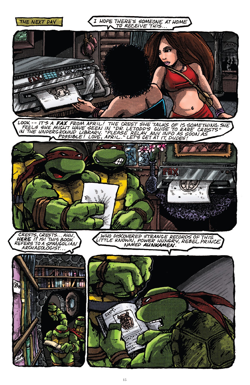 Teenage Mutant Ninja Turtles Classics issue Vol. 4 - Page 15