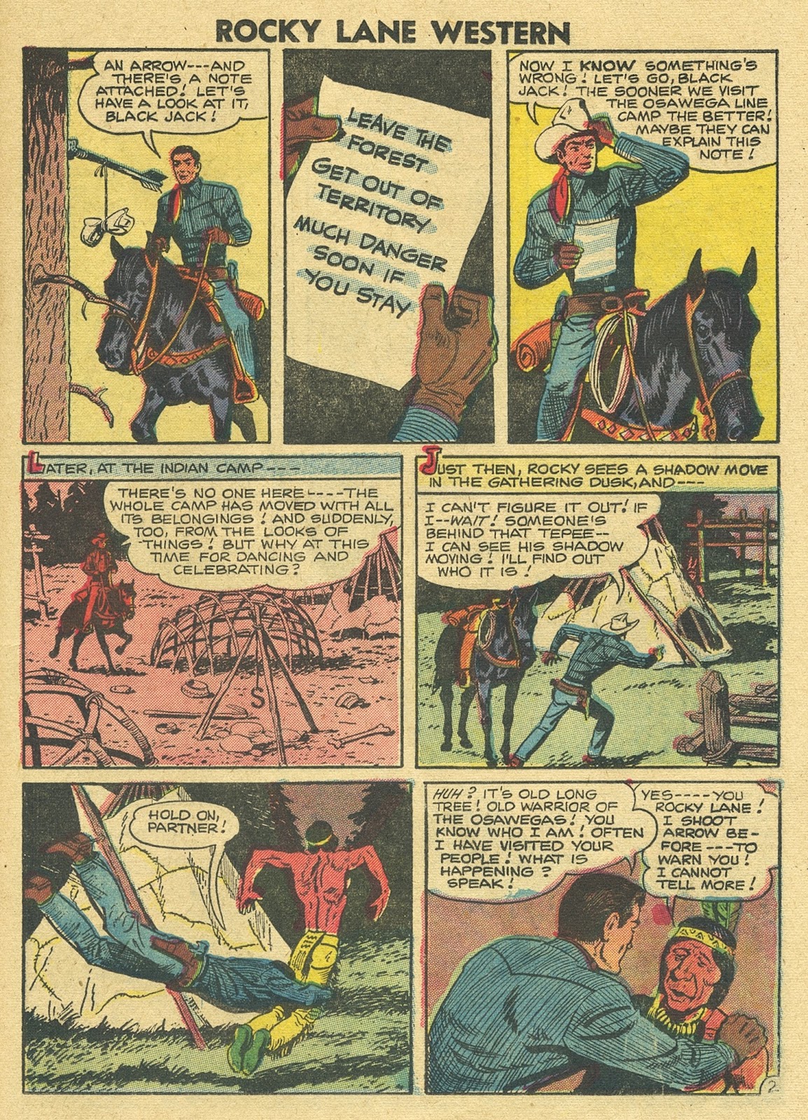 Rocky Lane Western (1954) issue 75 - Page 19