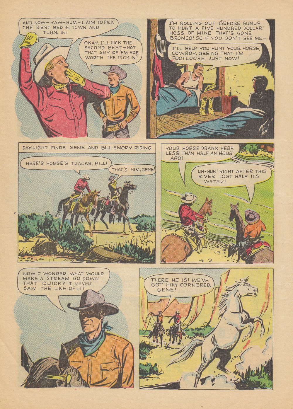 Gene Autry Comics (1946) issue 23 - Page 6