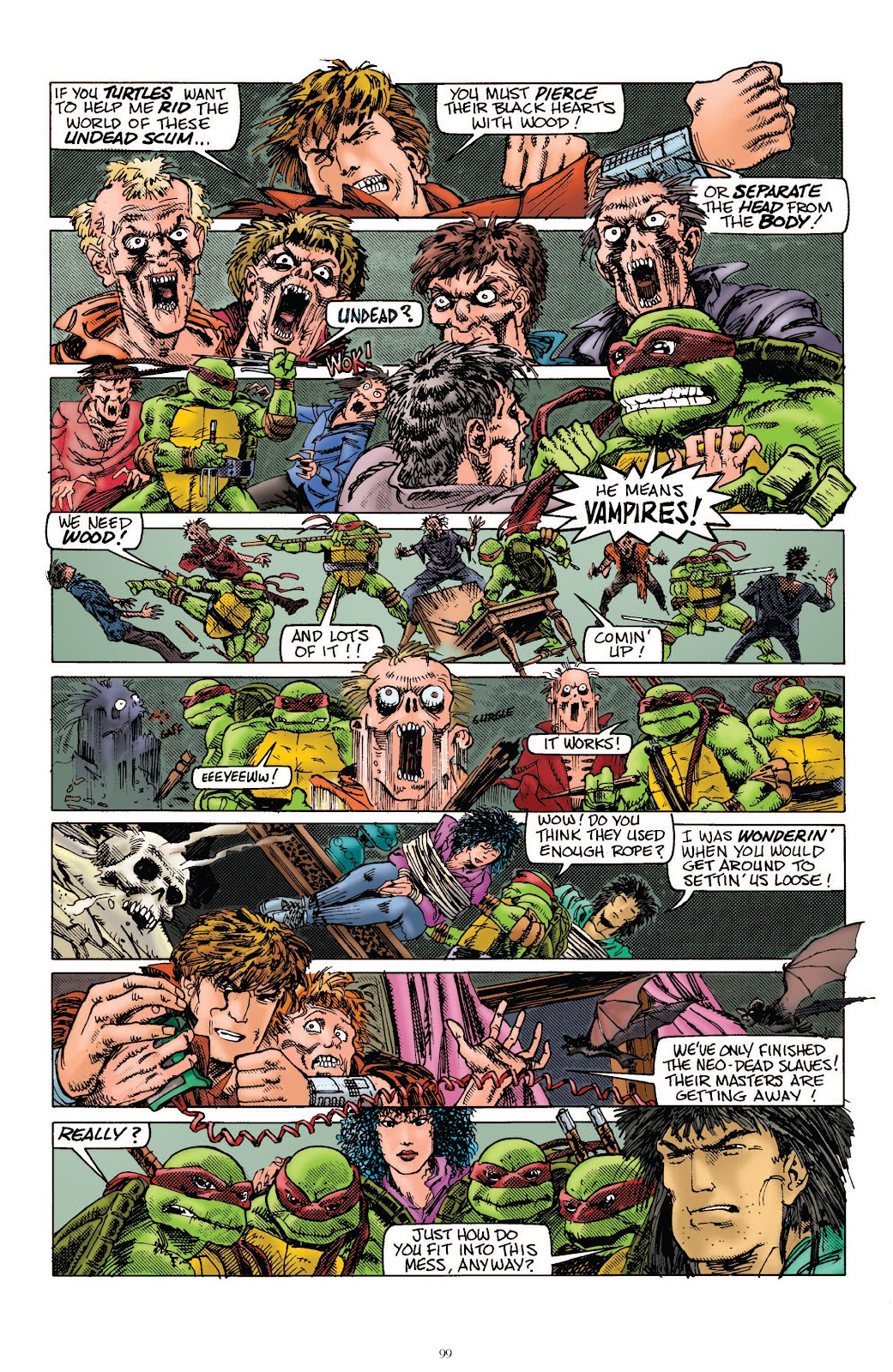 Teenage Mutant Ninja Turtles Classics issue Vol. 3 - Page 98
