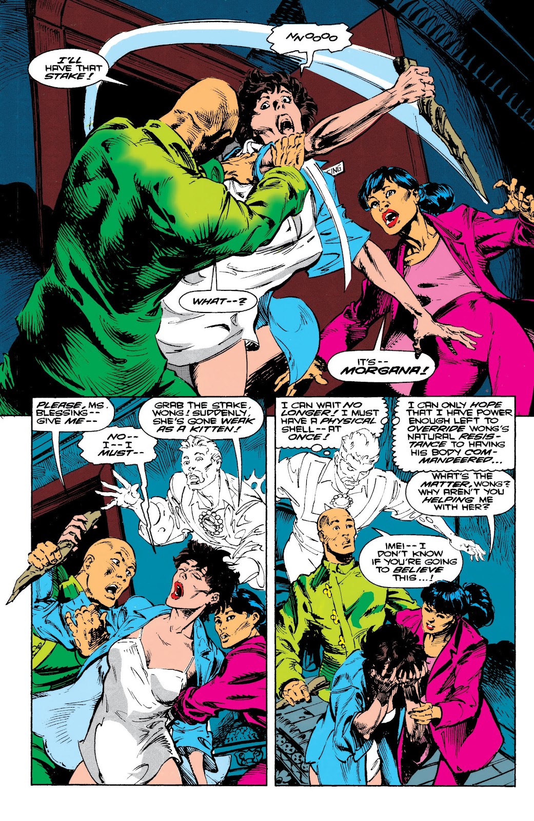 Doctor Strange Epic Collection: Infinity War issue Nightmare on Bleecker Street (Part 2) - Page 107