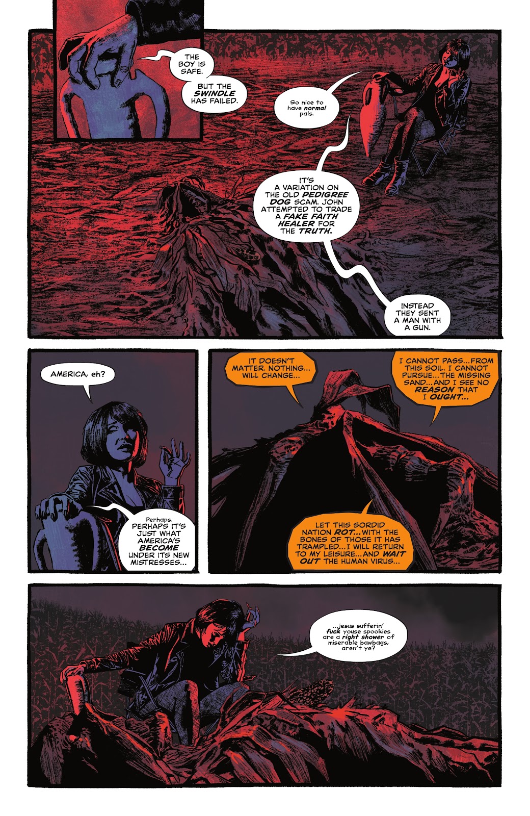 John Constantine: Hellblazer: Dead in America issue 4 - Page 22