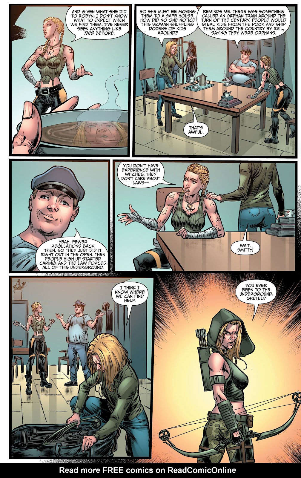 Fairy Tale Team-Up: Robyn Hood & Gretel issue Full - Page 29