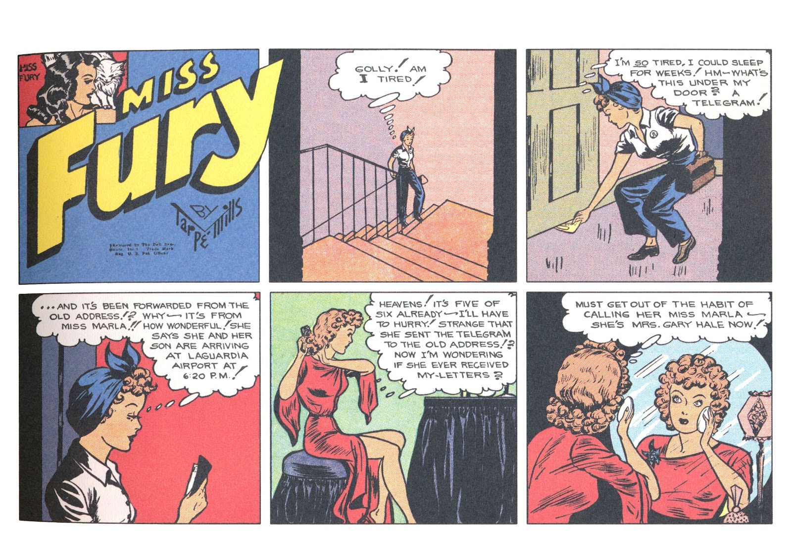 Miss Fury Sensational Sundays 1944-1949 issue TPB (Part 1) - Page 137
