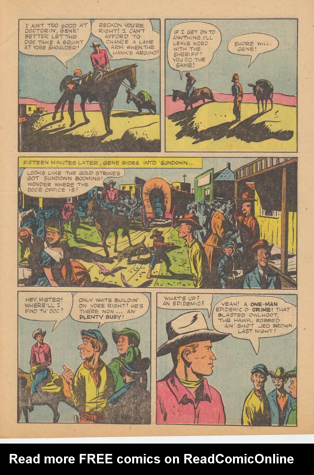 Gene Autry Comics (1946) issue 13 - Page 9