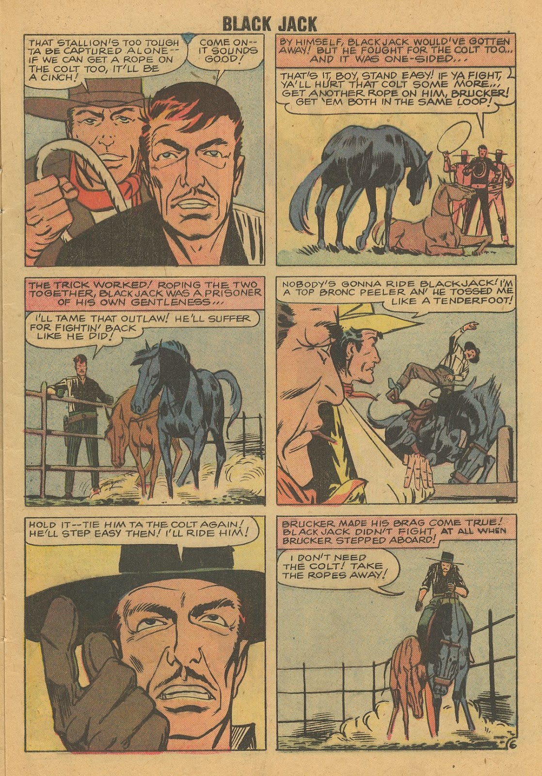 Rocky Lane's Black Jack issue 24 - Page 9
