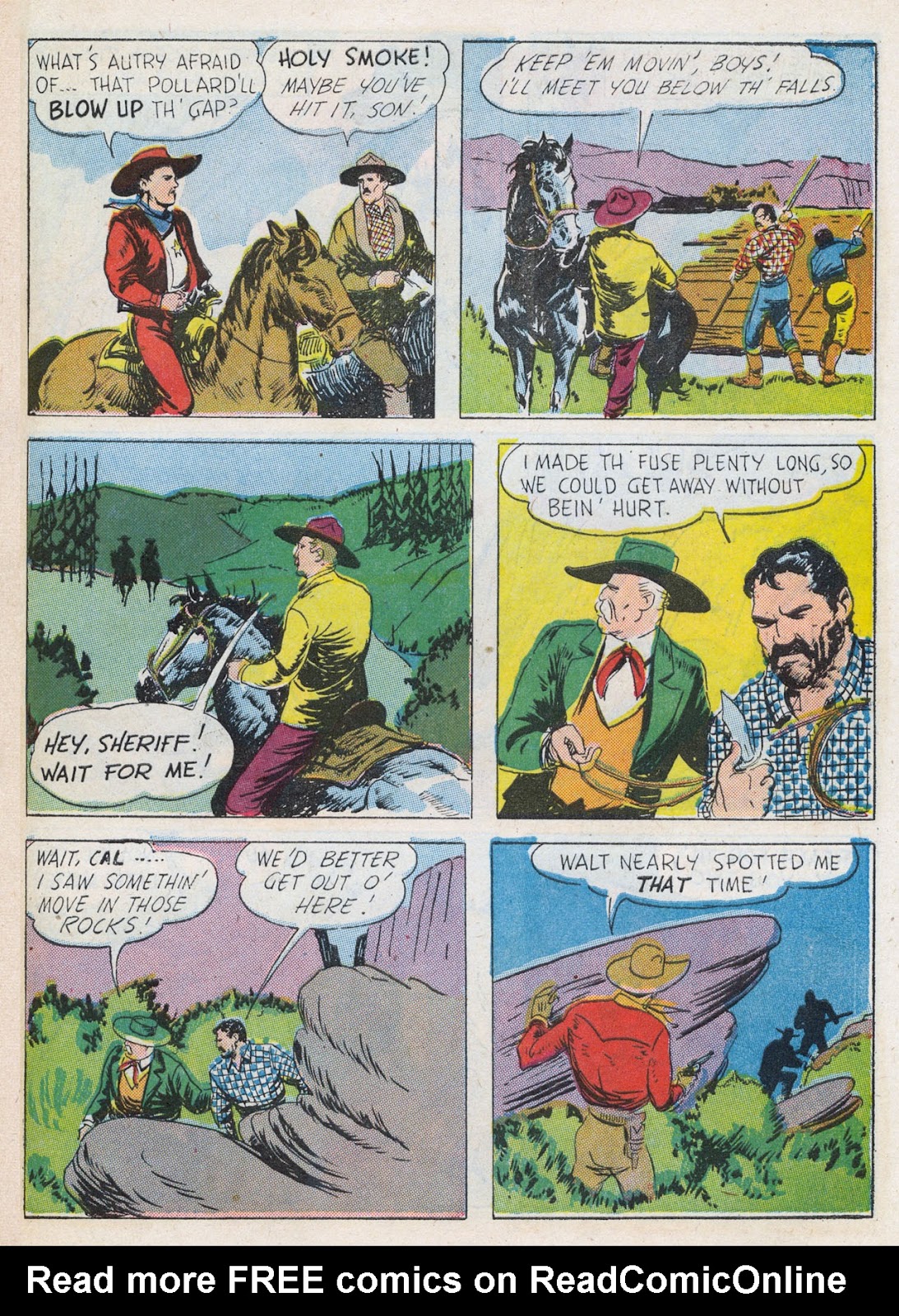 Gene Autry Comics (1946) issue 11 - Page 55