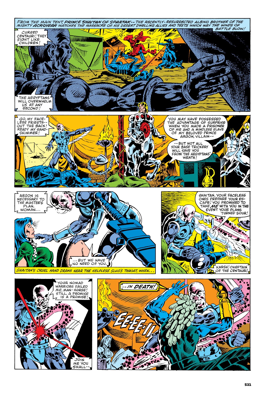 Micronauts: The Original Marvel Years Omnibus issue TPB (Part 3) - Page 42