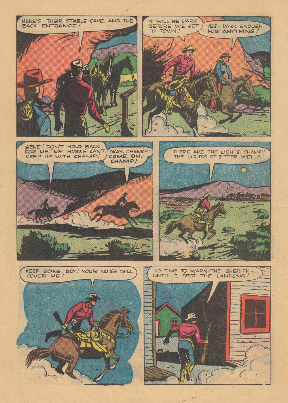 Gene Autry Comics (1946) issue 32 - Page 22