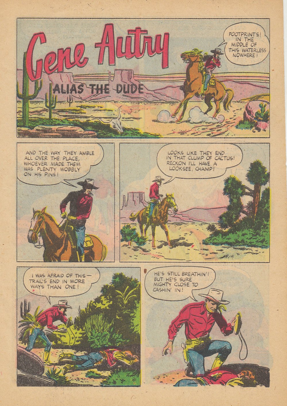 Gene Autry Comics (1946) issue 33 - Page 35