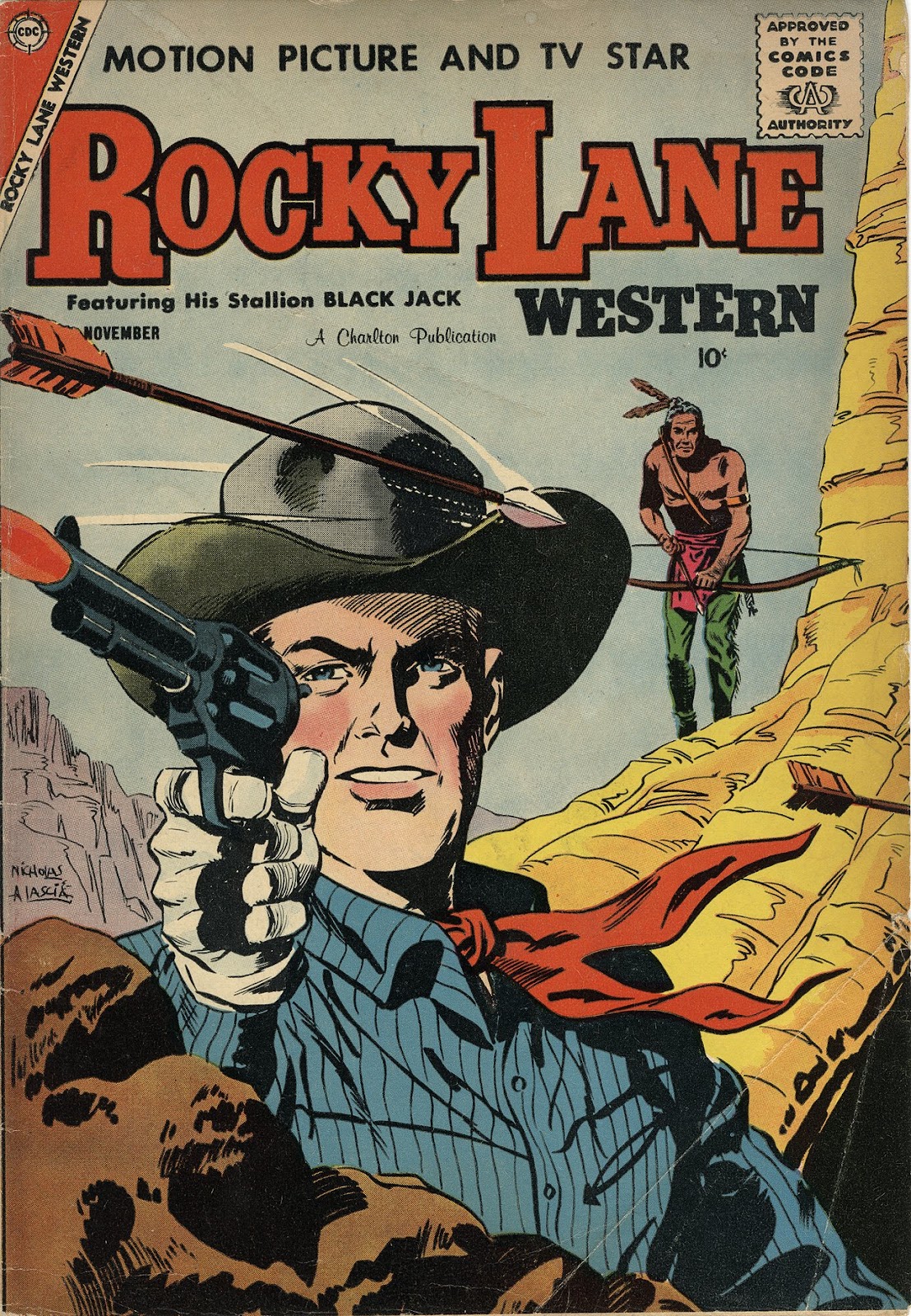 Rocky Lane Western (1954) issue 82 - Page 1