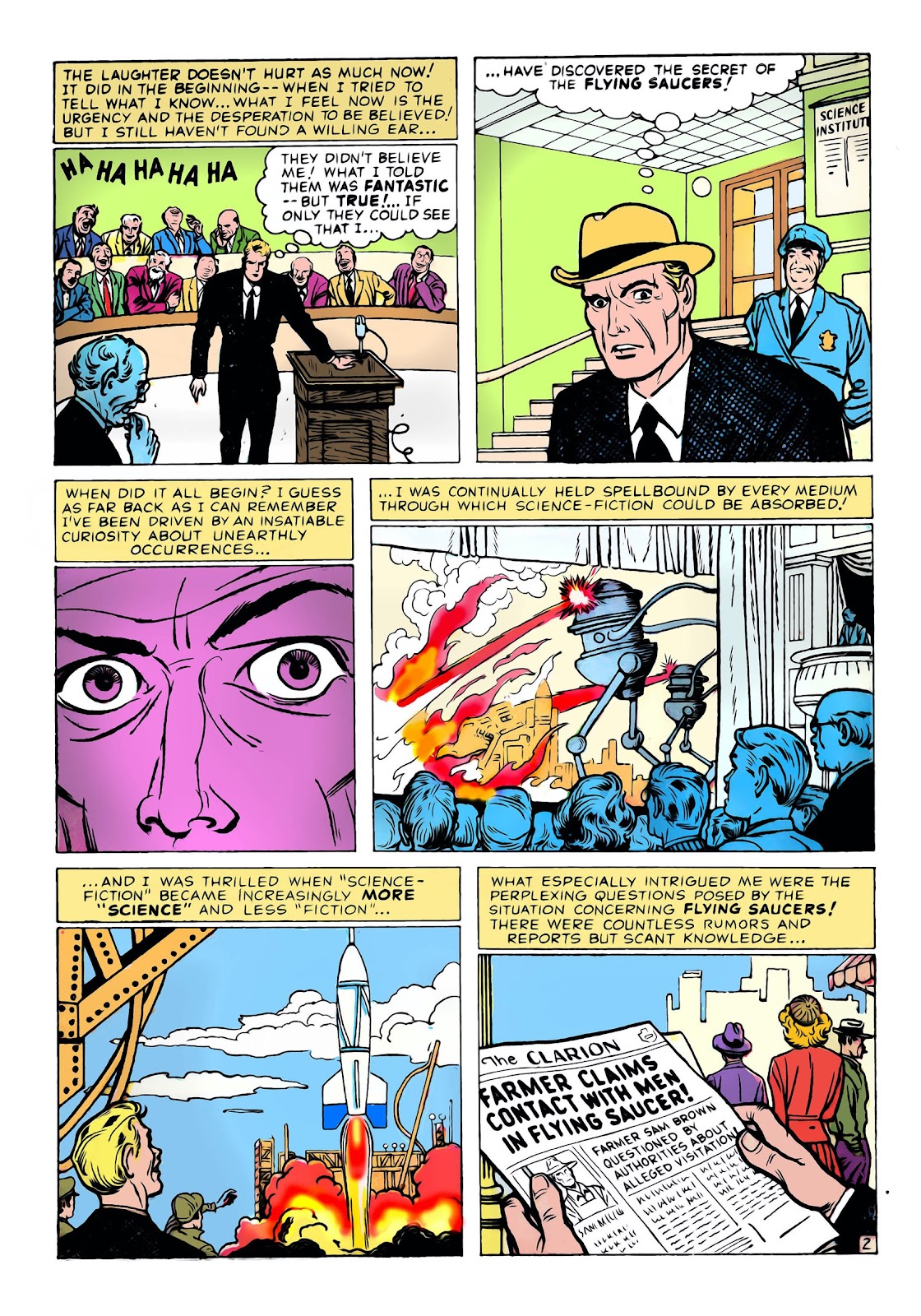 Color Classic Comics: Space Adventures issue TPB 2 - Page 37