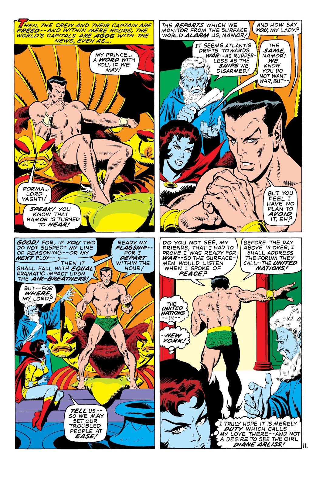 Namor, The Sub-Mariner Epic Collection: Enter The Sub-Mariner issue Who Strikes For Atlantis (Part 2) - Page 222