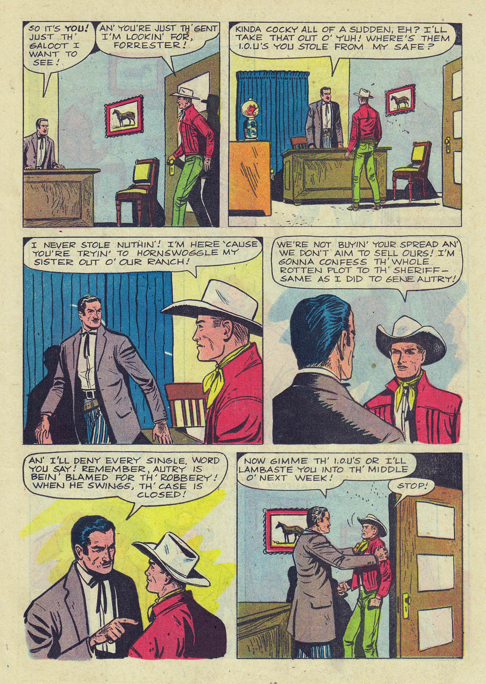 Gene Autry Comics (1946) issue 43 - Page 19