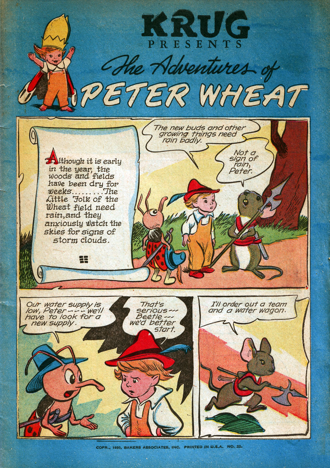 Adventures of Peter Wheat issue 22 - Page 1