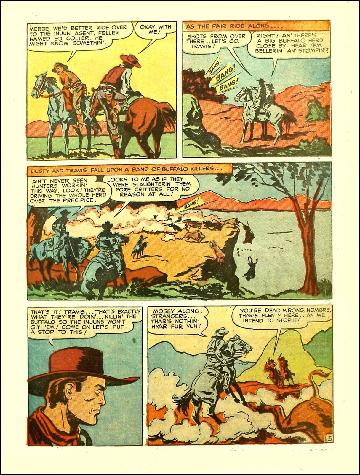 Prize Comics Western issue 74 - Page 7