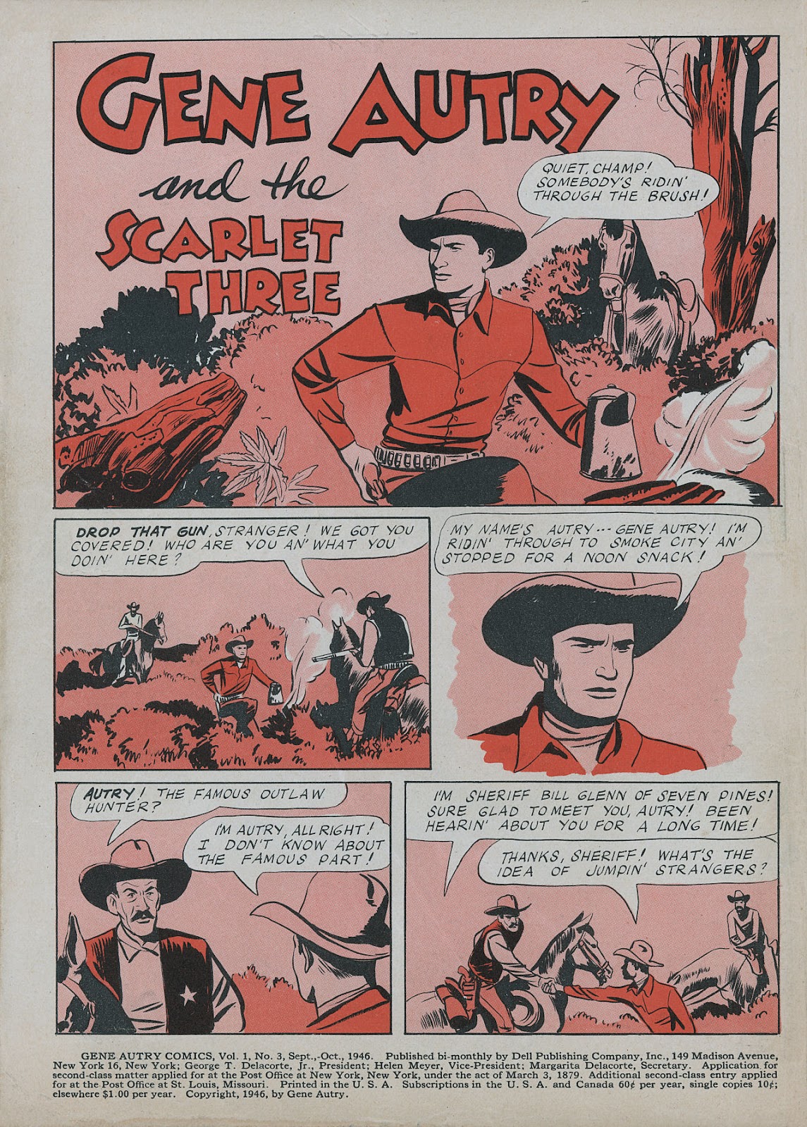 Gene Autry Comics (1946) issue 3 - Page 2