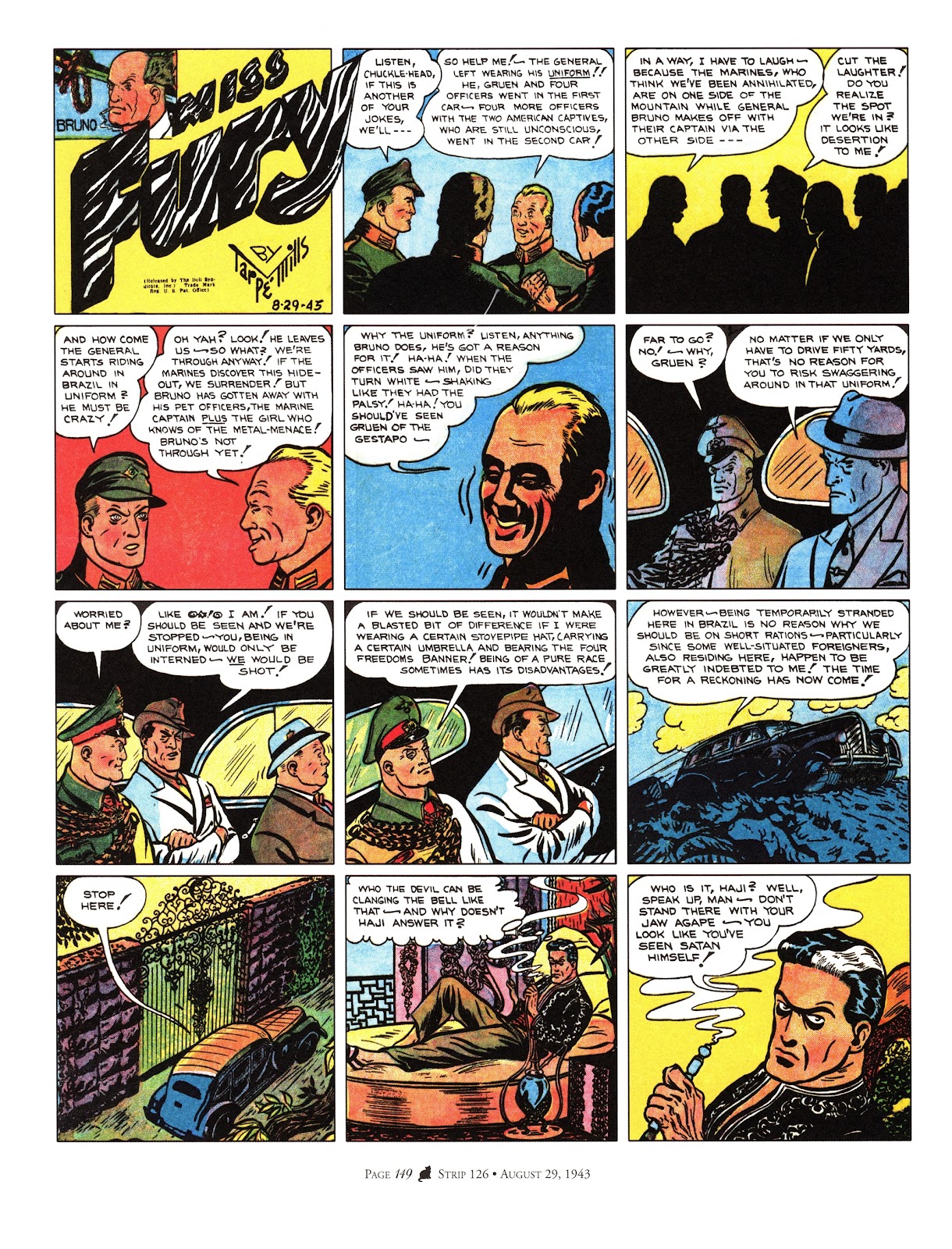 Miss Fury: Sensational Sundays 1941-1944 issue TPB - Page 157