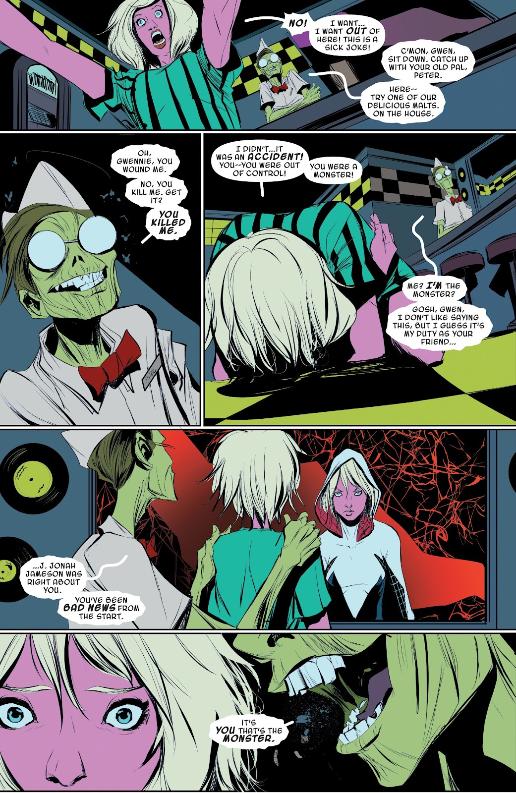 Spider-Gwen: Ghost-Spider Modern Era Epic Collection: Edge of Spider-Verse issue Weapon of Choice (Part 1) - Page 164