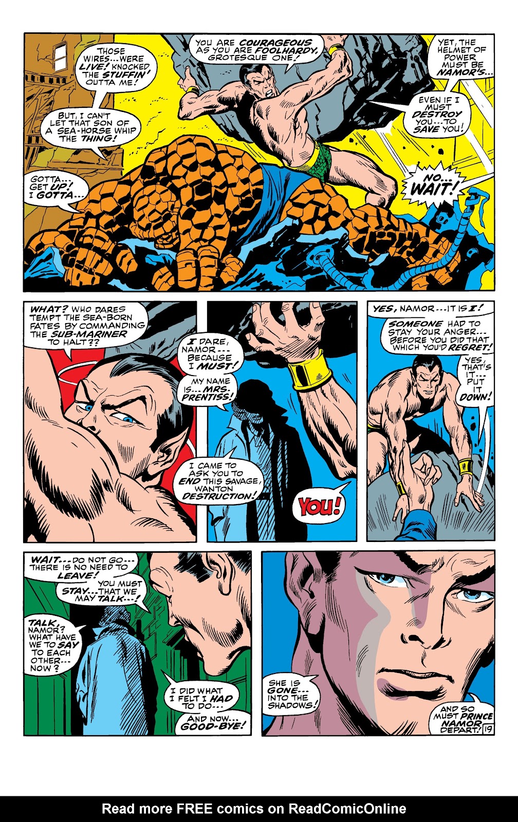 Namor, The Sub-Mariner Epic Collection: Enter The Sub-Mariner issue Who Strikes For Atlantis (Part 1) - Page 108