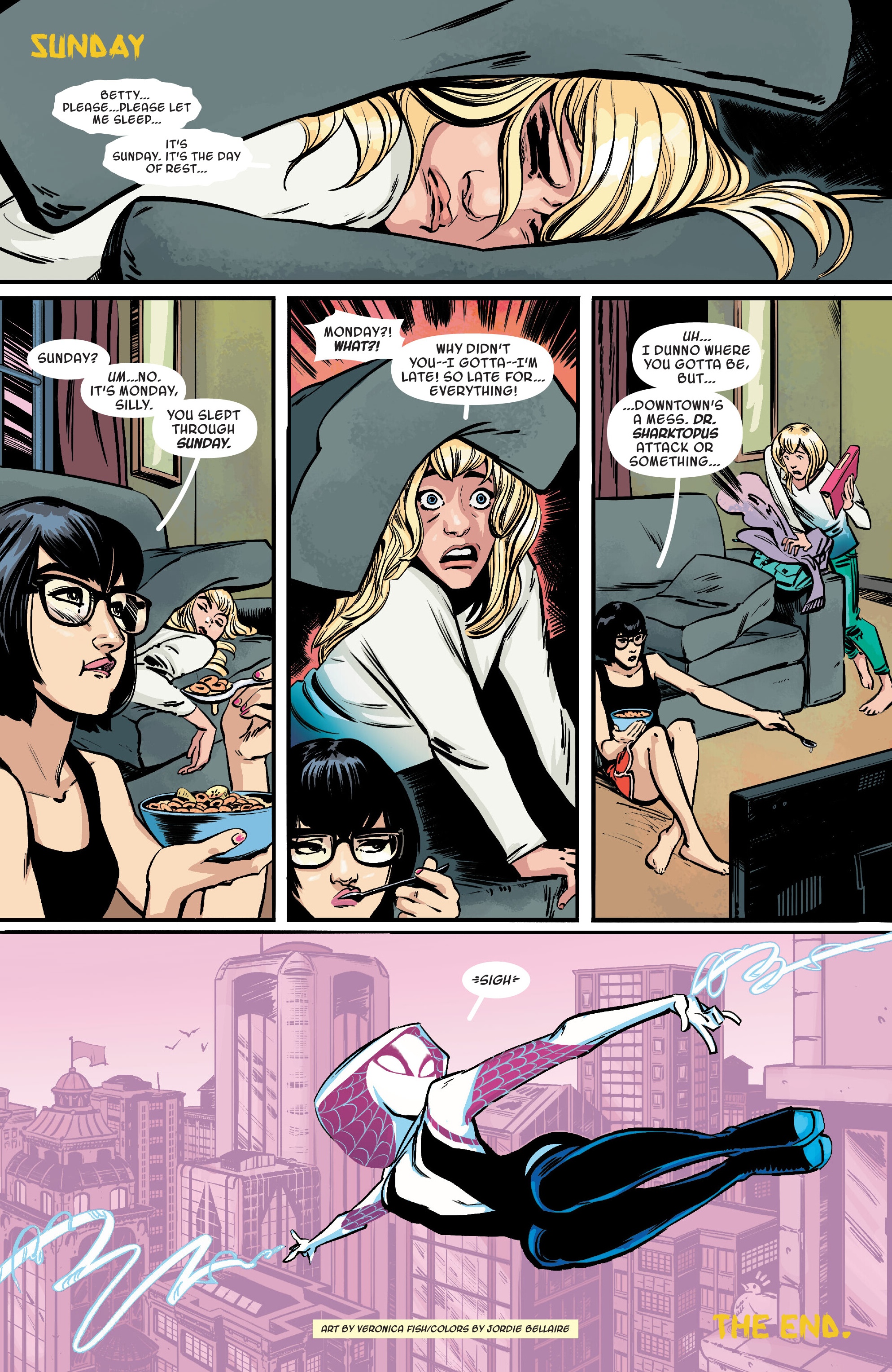 Spider-Gwen: Ghost-Spider - Edge of Spider-Verse (Modern Era Epic Collection) chapter 1 page 35