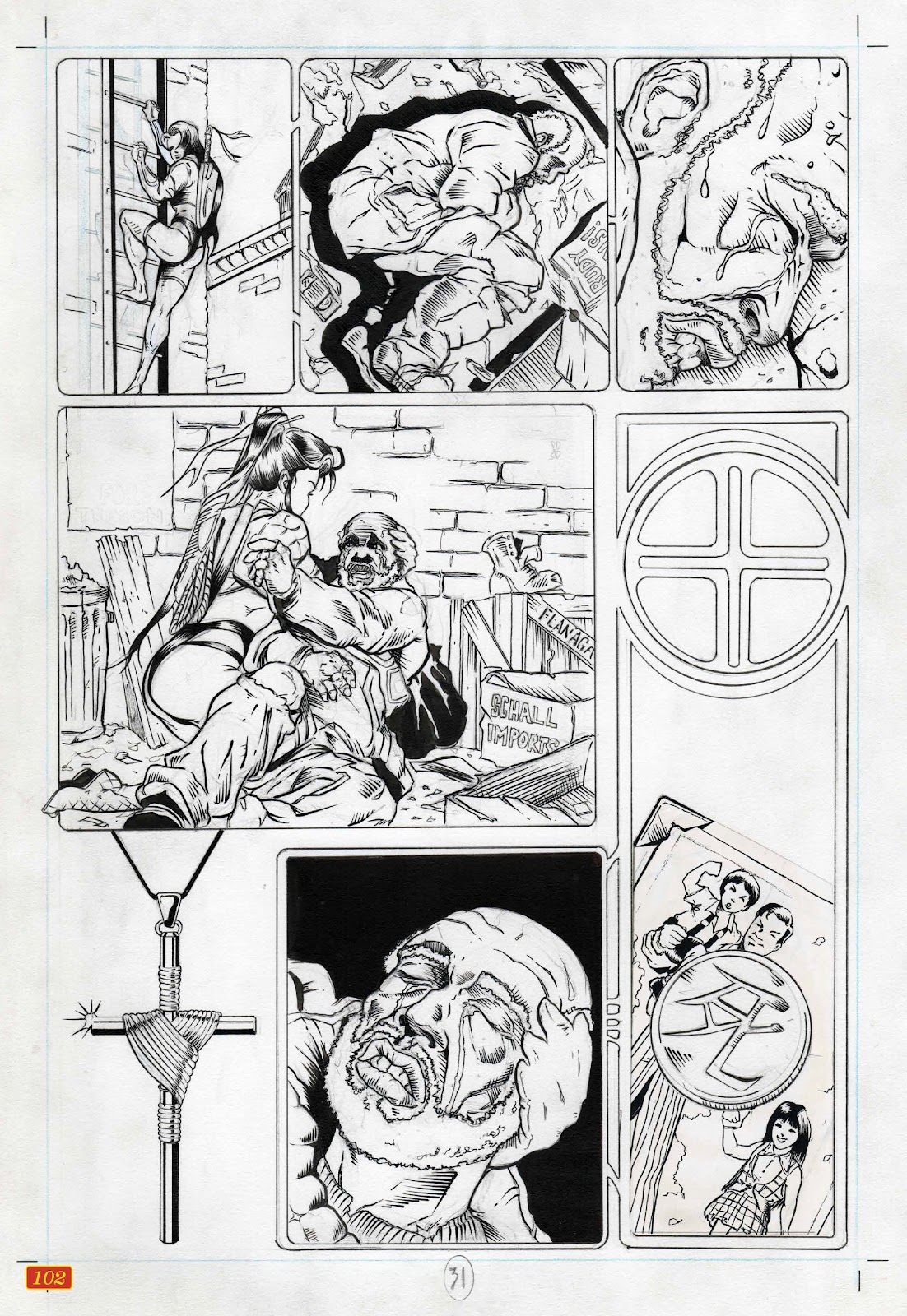 Shi: The Way of the Warrior – Original Art Edition issue TPB - Page 102