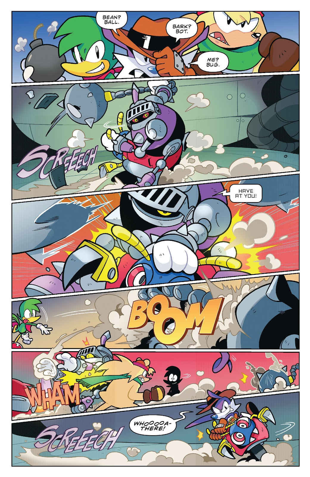 Sonic the Hedgehog: Fang the Hunter issue 3 - Page 17