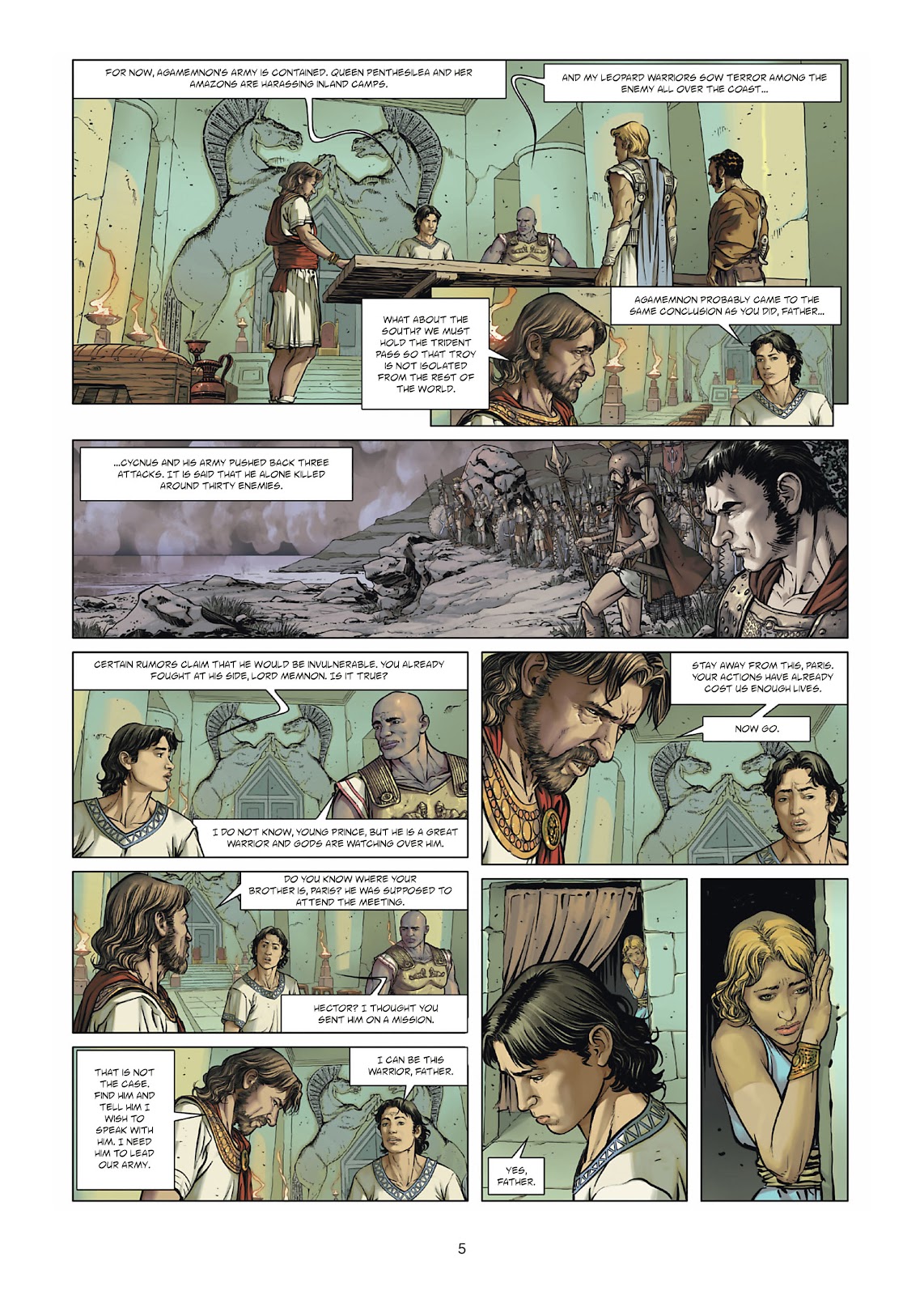Troy (2012) issue 4 - Page 5