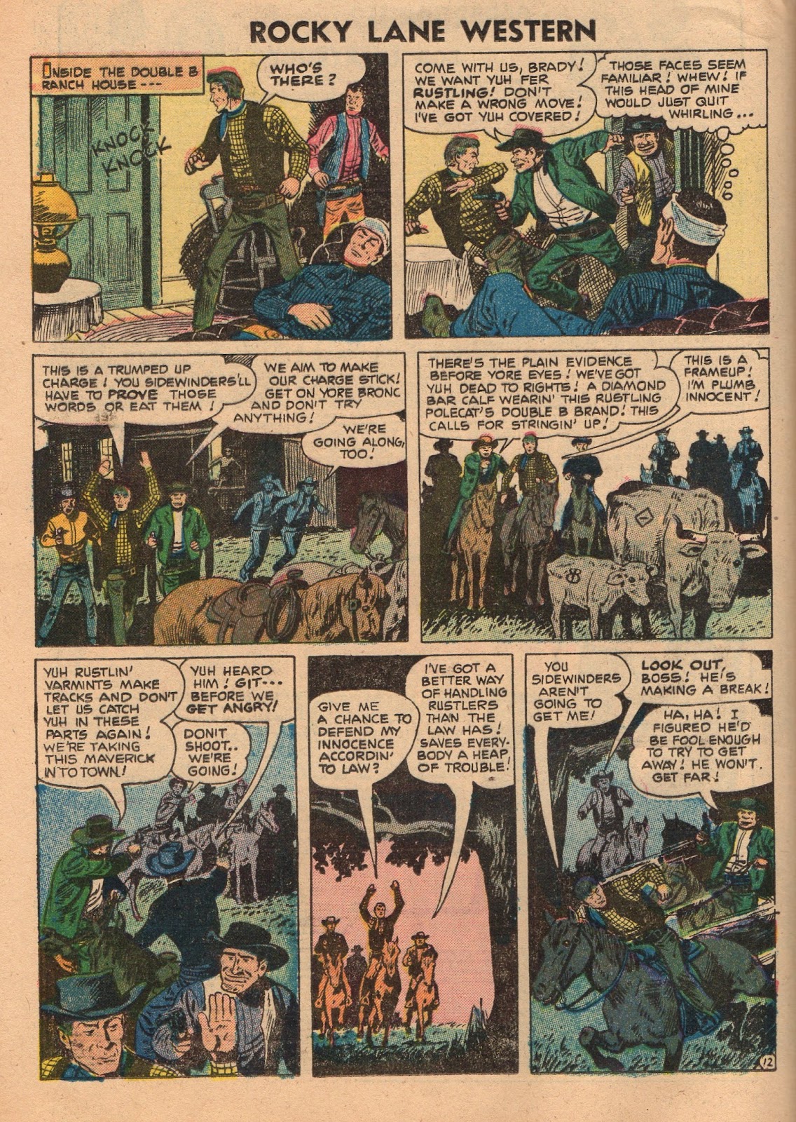 Rocky Lane Western (1954) issue 70 - Page 16