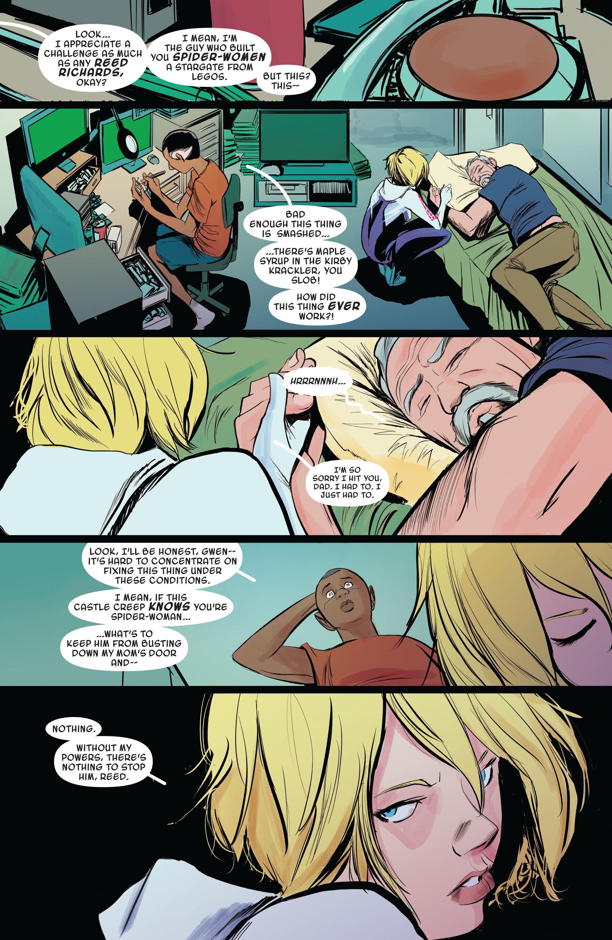 Spider-Gwen: Ghost-Spider - Edge of Spider-Verse (Modern Era Epic Collection) chapter 1 page 114