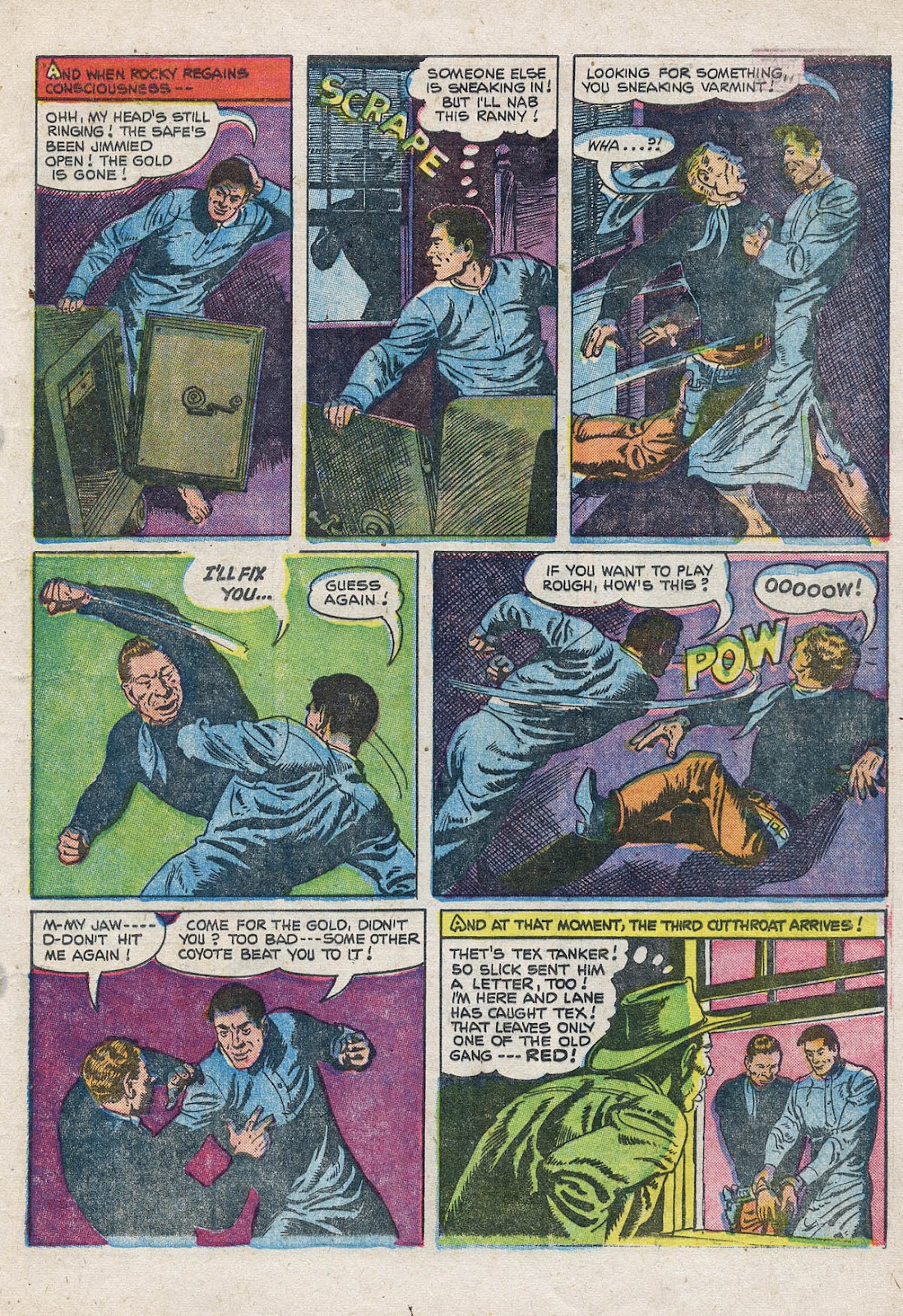 Rocky Lane Western (1954) issue 67 - Page 9