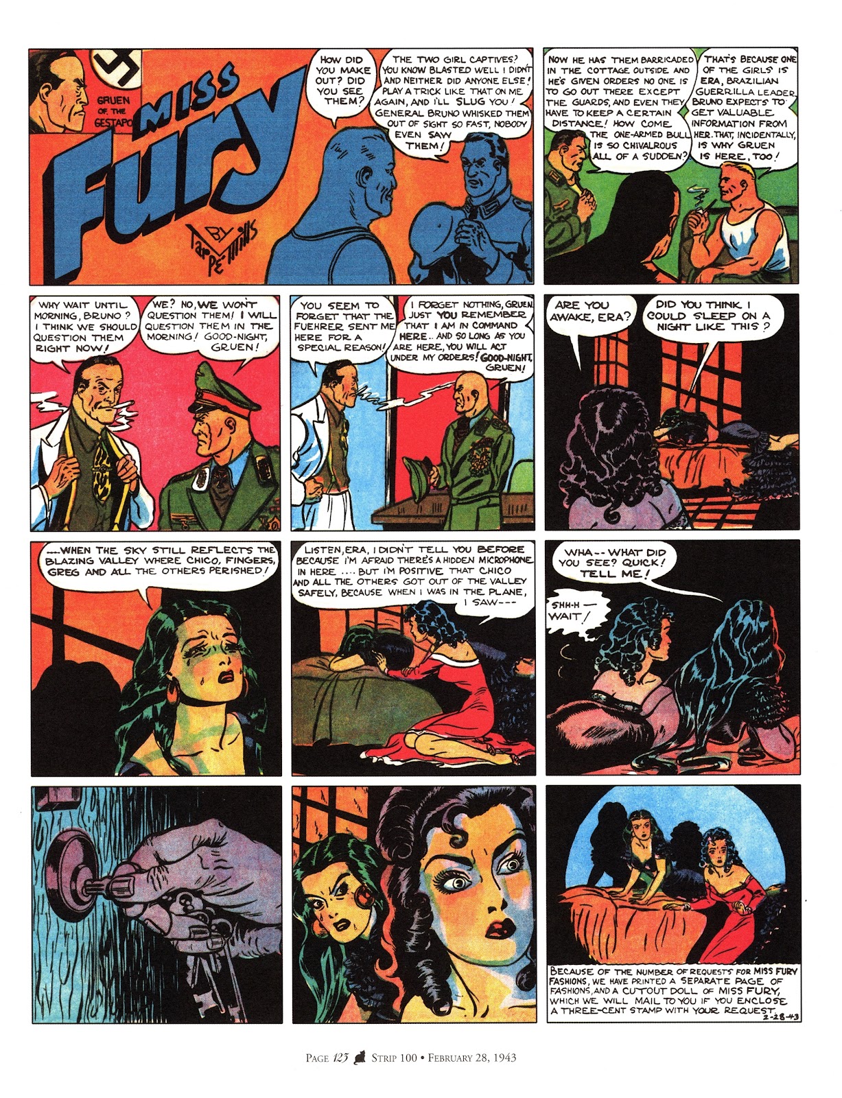 Miss Fury: Sensational Sundays 1941-1944 issue TPB - Page 131