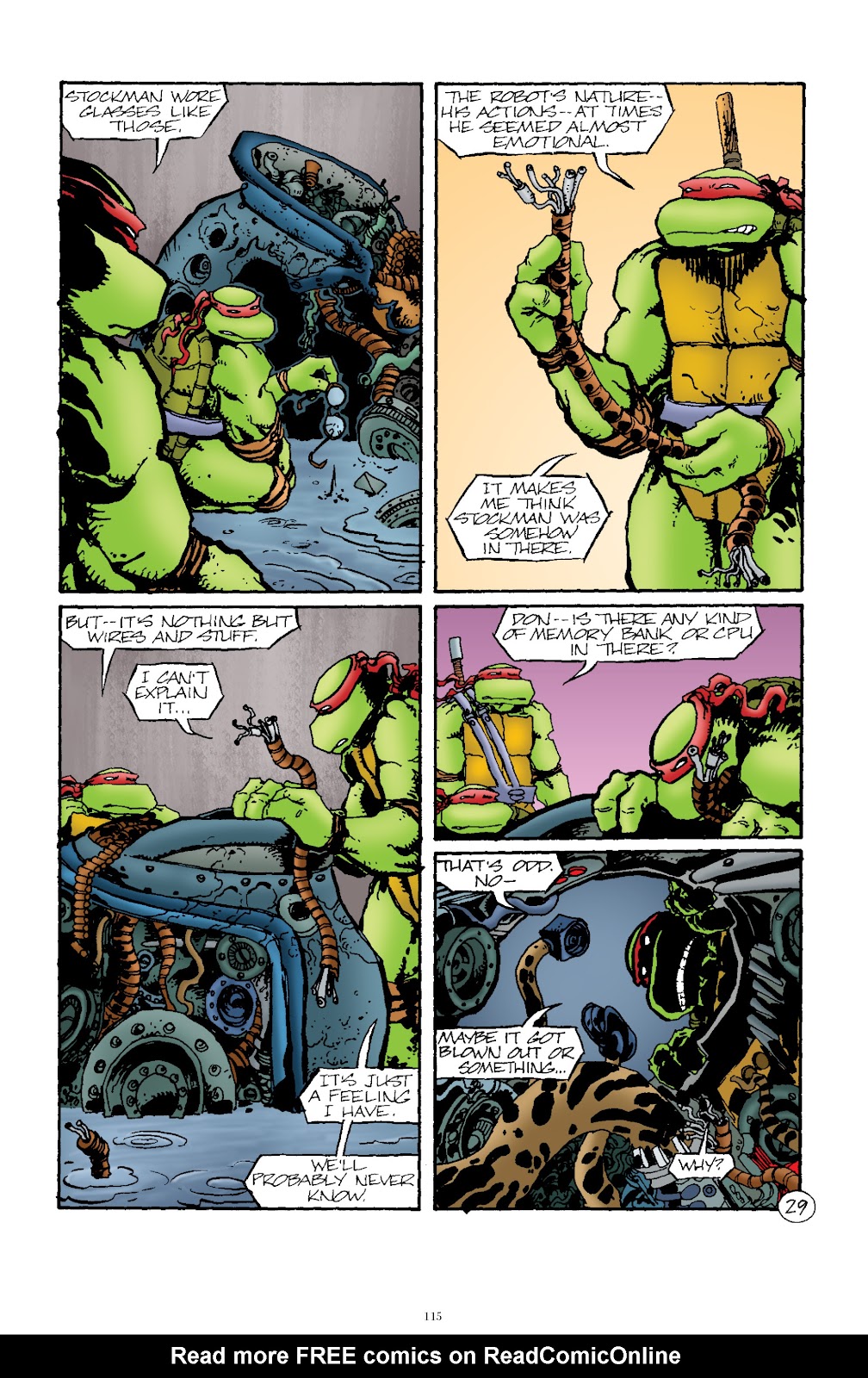 Teenage Mutant Ninja Turtles Classics issue Vol. 9 - Page 116