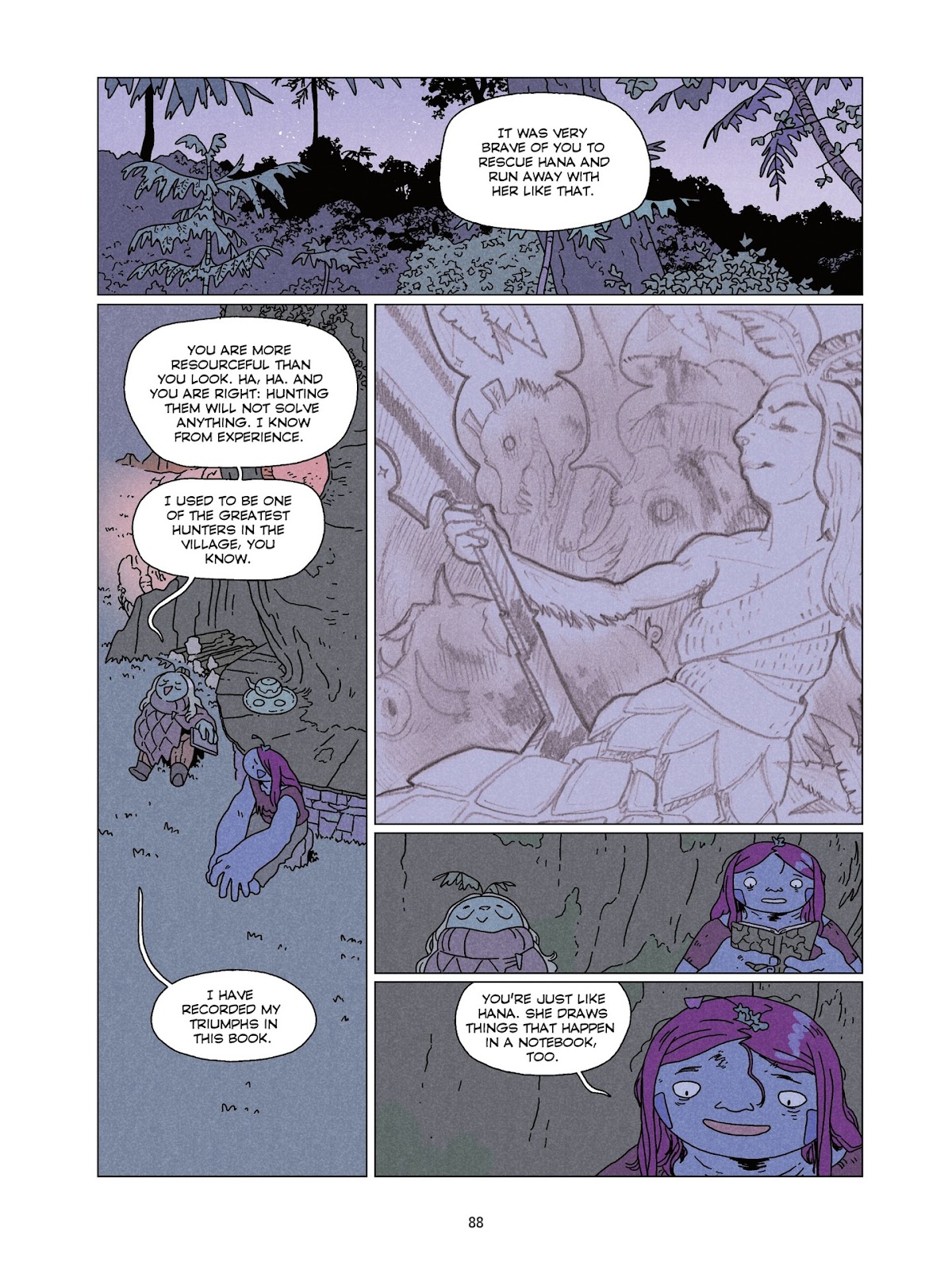 Hana and Taru: The Forest Giants issue TPB (Part 1) - Page 86
