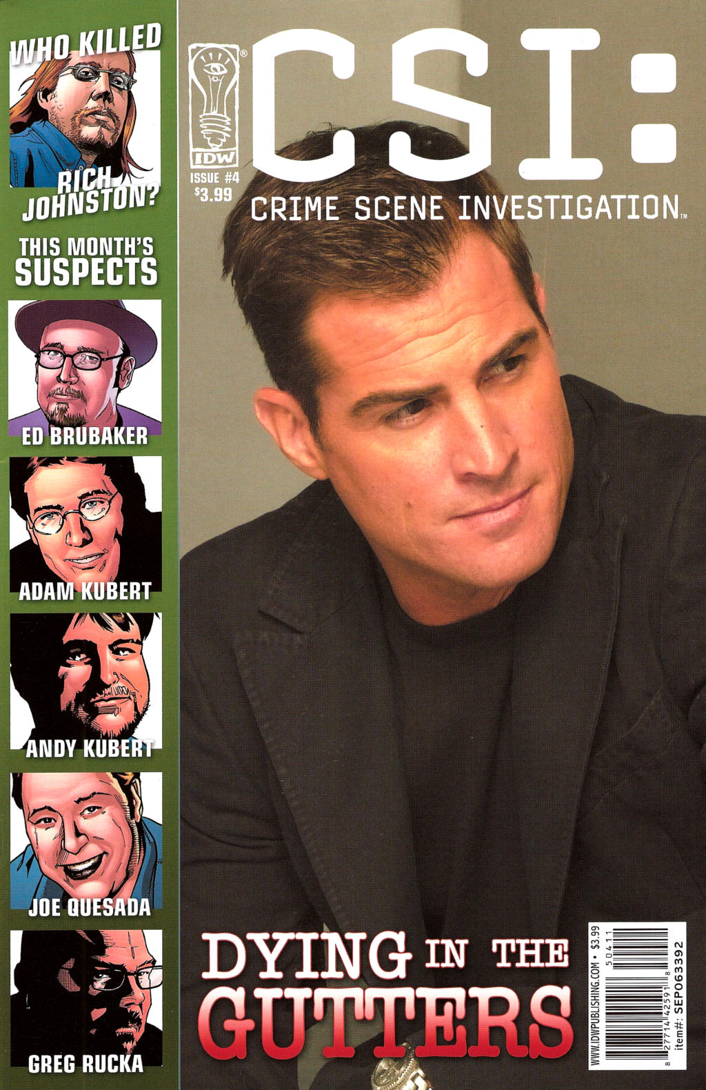 CSI: Dying in the Gutters issue 4 - Page 1