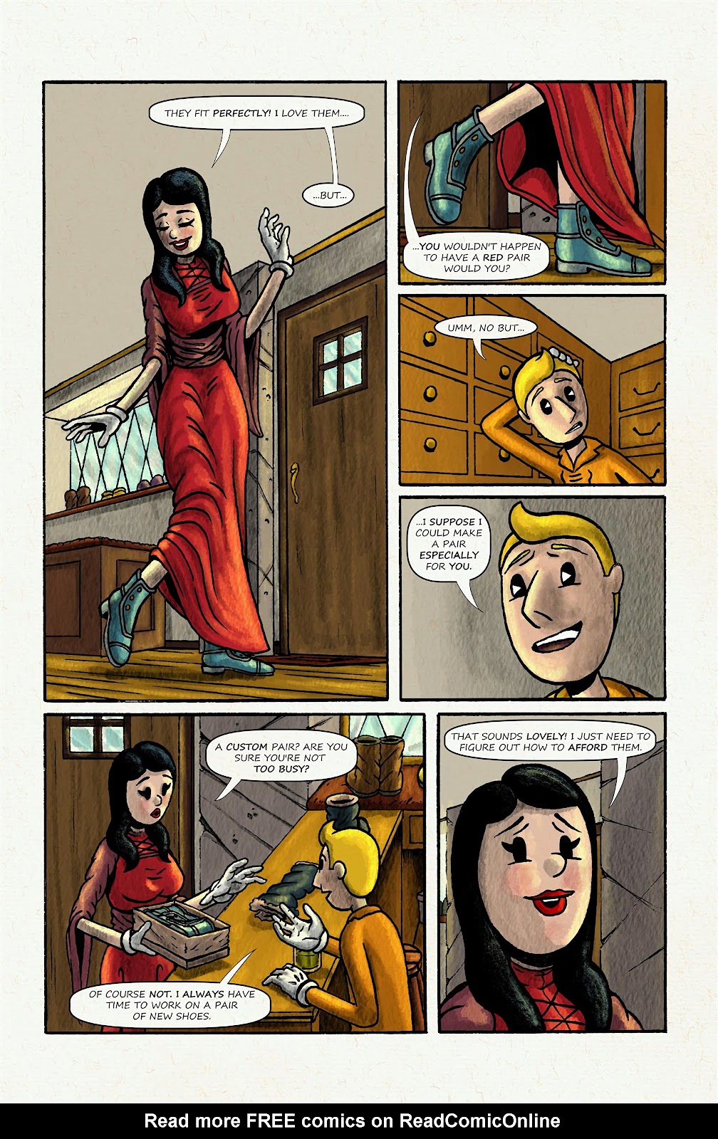Mare Hollow: The Shoemaker issue Full - Page 9