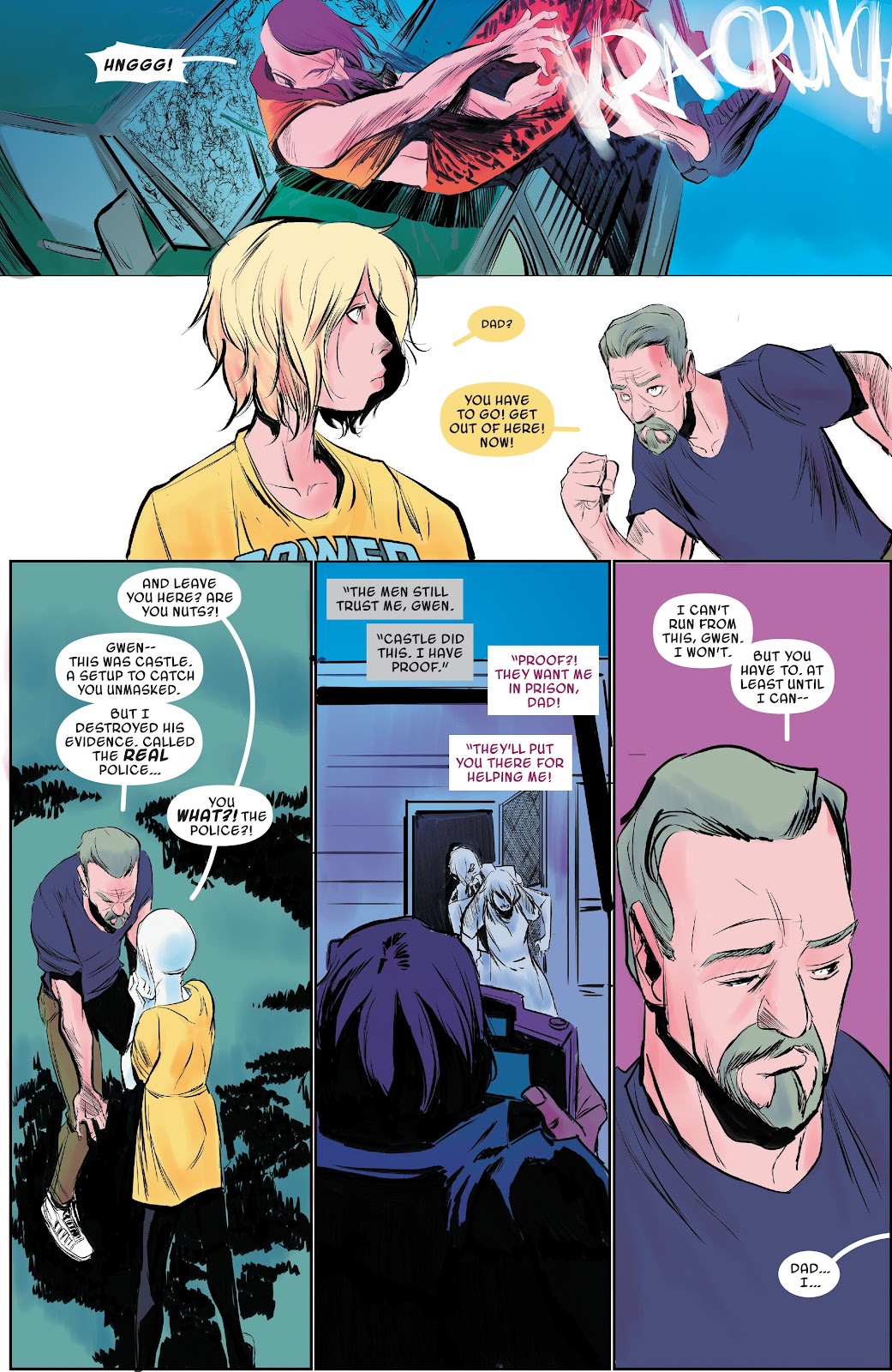 Spider-Gwen: Ghost-Spider Modern Era Epic Collection: Edge of Spider-Verse issue Weapon of Choice (Part 1) - Page 108