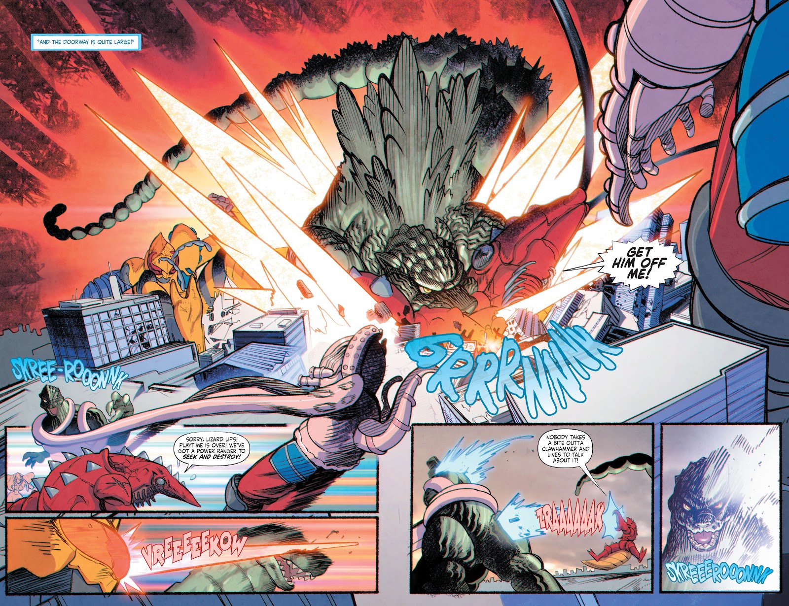 Godzilla vs. the Mighty Morphin Power Rangers II issue 1 - Page 18