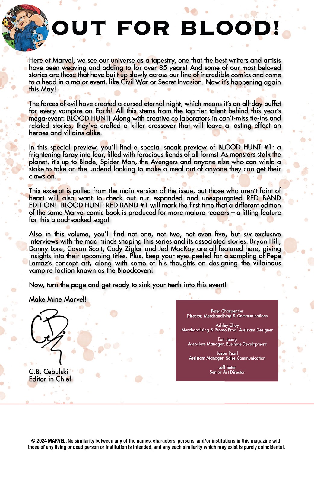 Blood Hunt Diaries issue Full - Page 2