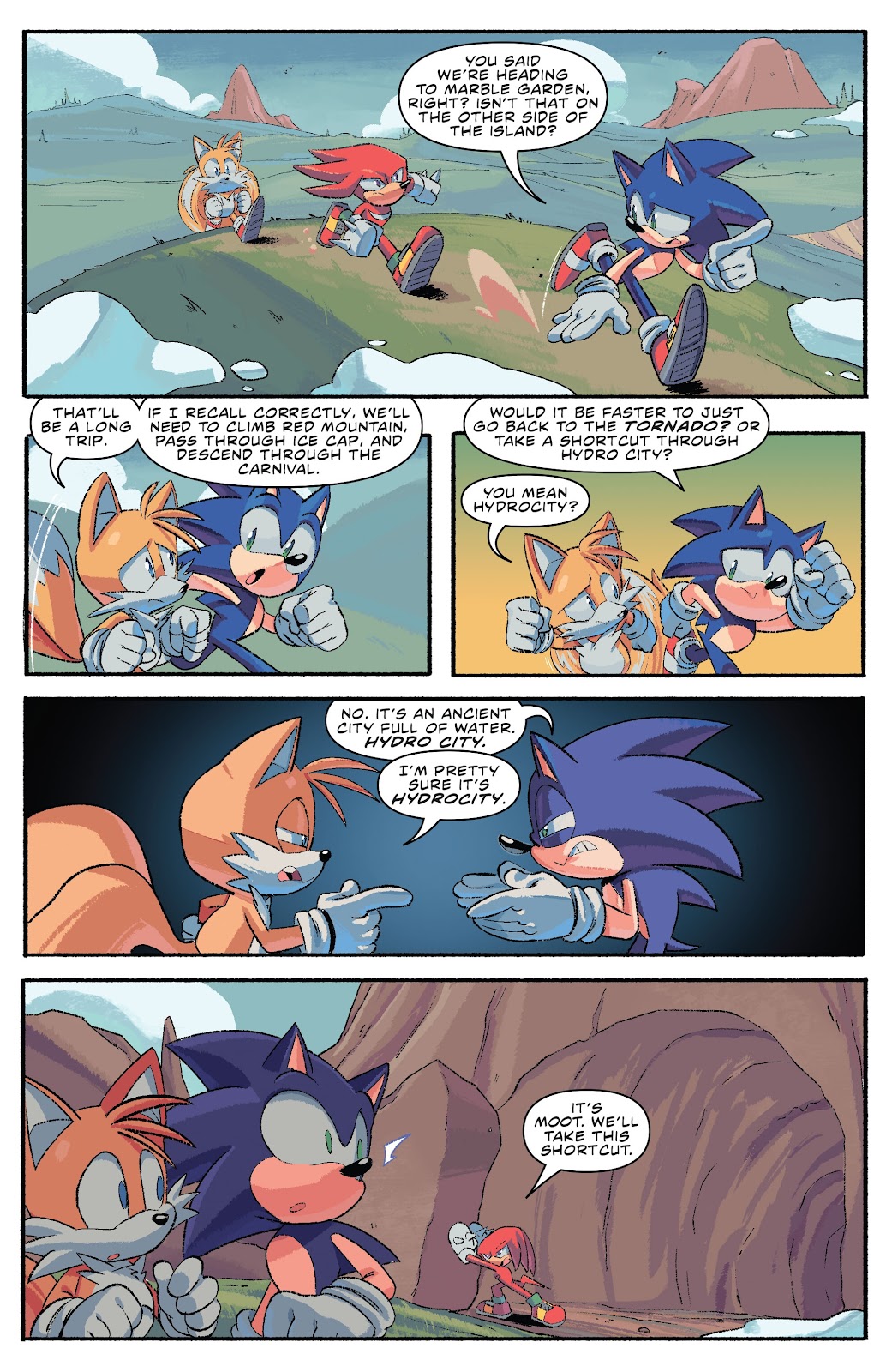 Sonic the Hedgehog: Knuckles' Greatest Hits issue TPB - Page 73